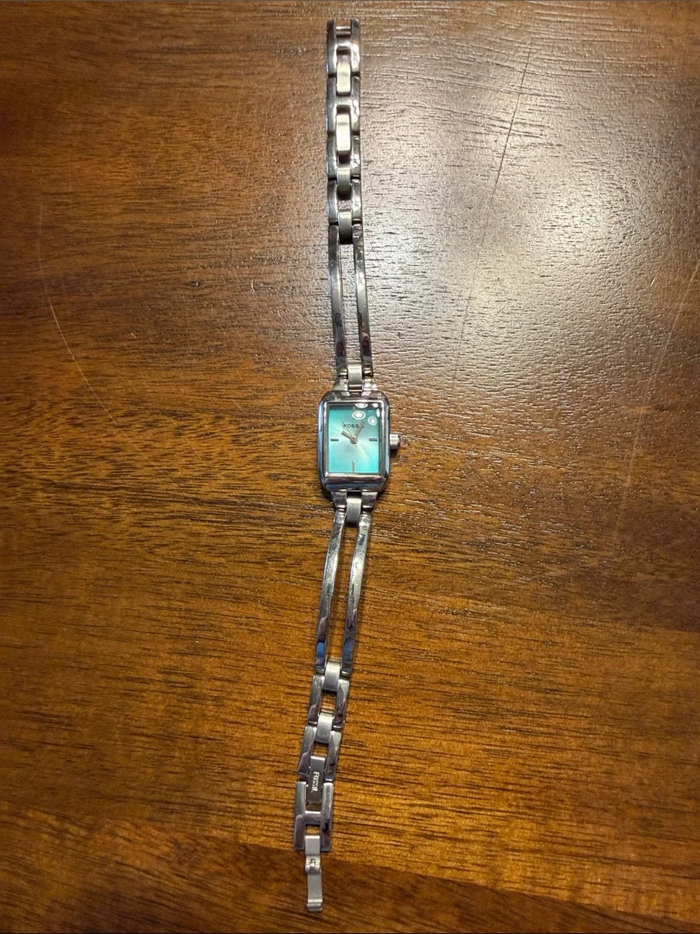 Fossil Women's Silver Bracelet Watches with Multi-Color Dials